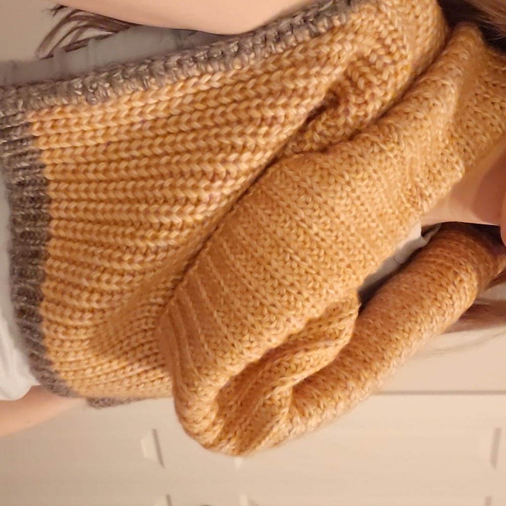 Chunky Infinity Knit scarf by Echo New York